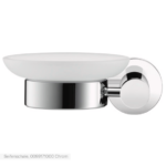 Seifenschale wandmodell Duravit D-Code lins chrom Bad-Accessoires