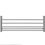 Handtuchablage Hotel Duravit D-Code chrom glanz Bad-Accessoires