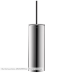 WC-Bürstengarnitur Duravit D-Code wandmodell Chrom Glanz Bad-Accessoires