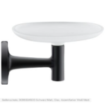 Seifenschale wandmodell Duravit Starck T schwarz matt Accessoires