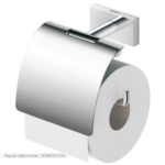 WC-Rollenhalter mit Deckel Duravit Karree chrom glanz Bad-Accessoires
