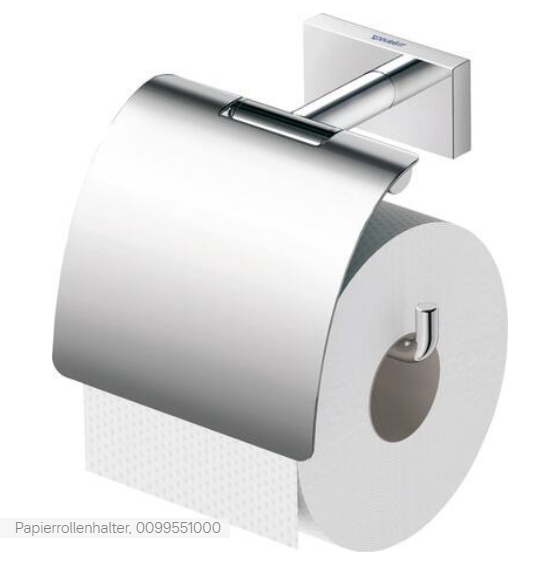 WC-Rollenhalter mit Deckel Duravit Karree