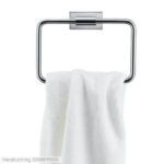 Handtuchring geschlossen Duravit Karree chrom glanz Bad-Accessoires