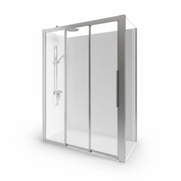 Duschtrennwand KORALLE Schiebetüre barrierefrei S400 Comfort