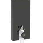 Monolith Geberit Schwarz Stand-WC 101 Glas Spülkasten