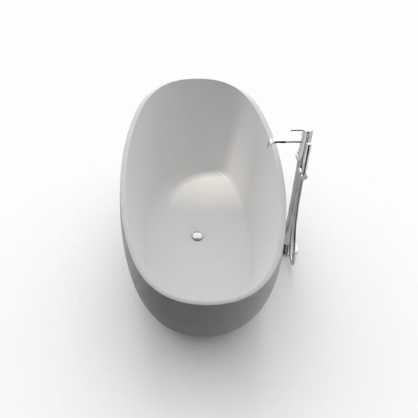 Badewanne freistehend matt GioiaBagno Wanne Carmen-165