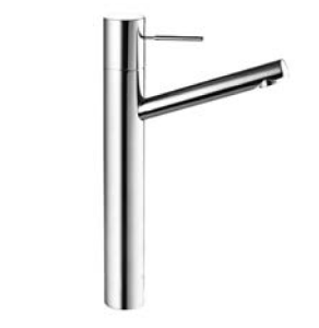 Mischer AP für Aufsatzbecken KWC ONO h= 23.7 cm Chrom Glanz