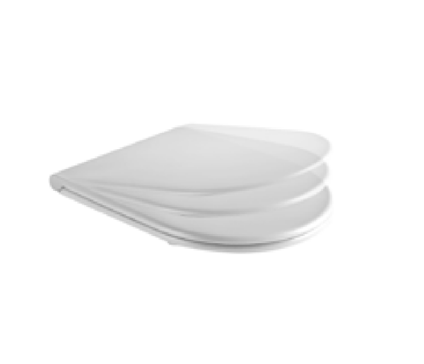 WC Deckel Azzurra NUVOLA weiss glanz Absenkautomatik