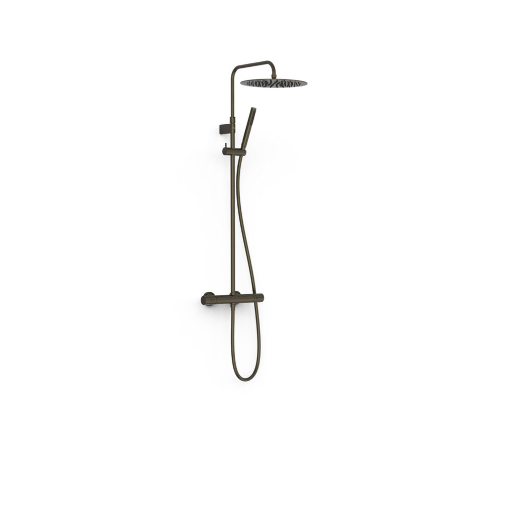 Duschsystem TRES MAX 30d Schwarzbronze