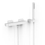 Mischer für Dusche AP TRES SLIM weiss matt