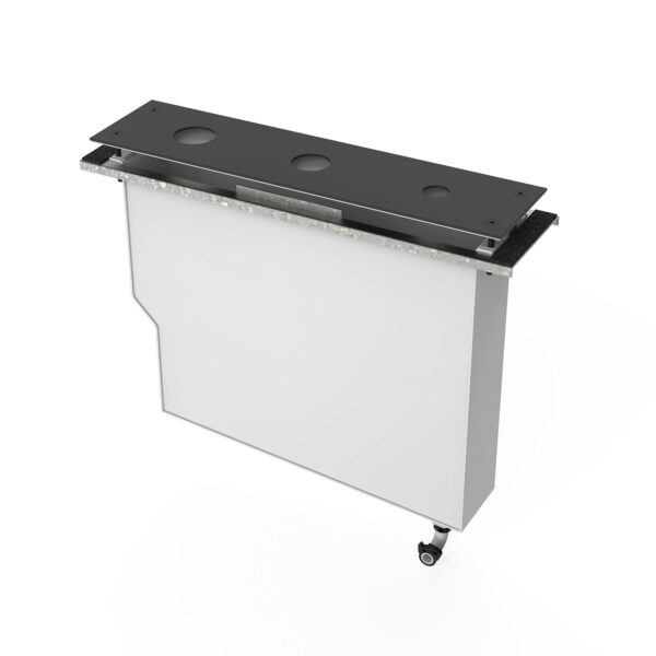 Montagebox TRES MAX Schwarz matt