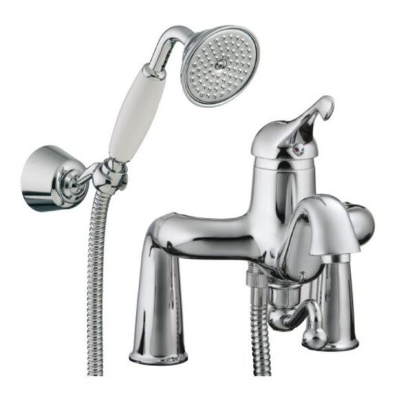 Mischer für Badewanne Randmontage Treemme Piccadilly Badewannenarmatur Nostalgisch Retro
