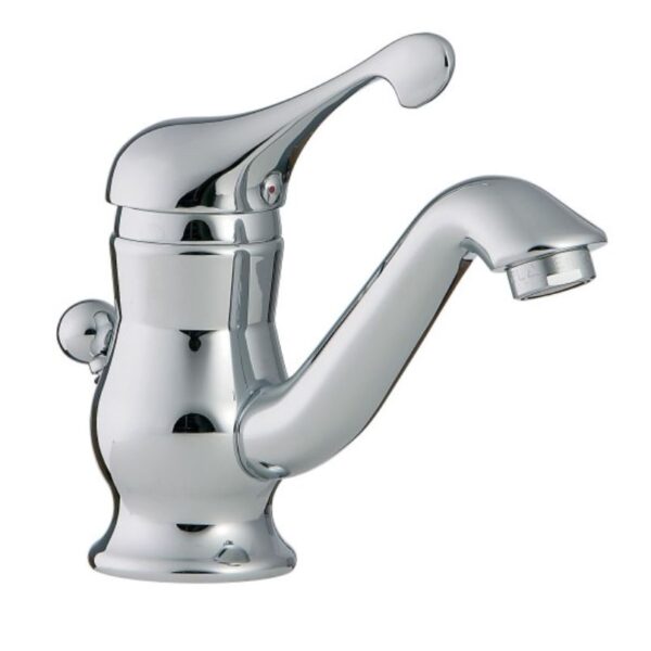 Einhand Mischer für Waschtisch Treemme Piccadilly Retro Waschtischarmatur Nostalgisch