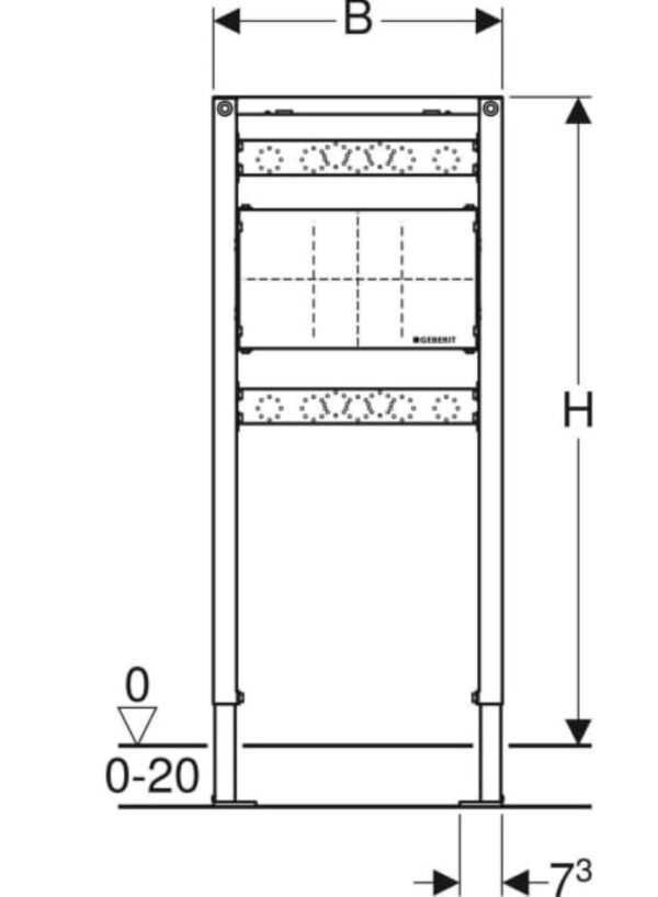 Duofix Geberit Dusch-Badewannenelement – Bild 2