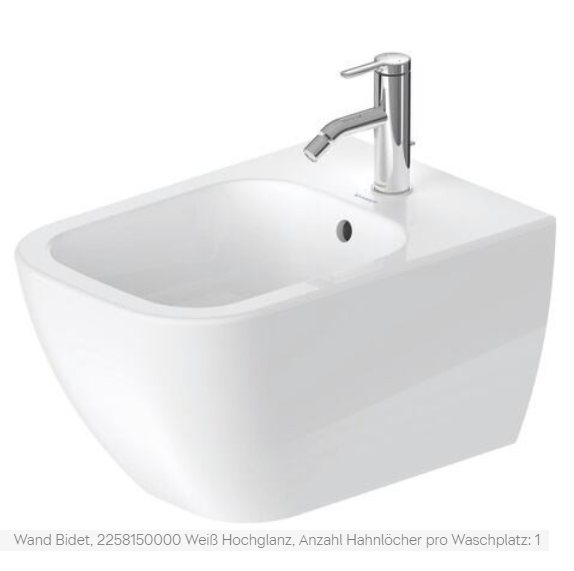  Bidet Wand Duravit Happy D.2