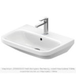 Waschbecken Keramik Duravit Durastyle 60x44 Weiss glanz Waschtisch
