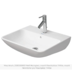 Aufsatzbecken Keramik Duravit ME by Starck 55x44 weiss glanz Waschtisch
