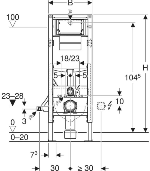 Duofix Geberit Duofix Dusch-WC – Bild 2