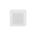 Kopfbrause Deckeneinbauu TRES Dusche 42 x 42 weiss matt