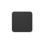 Kopfbrause Deckeneinbauu TRES Dusche 42 x 42 schwarz matt