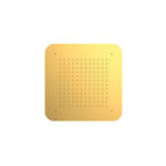 Kopfbrause Deckeneinbauu TRES Dusche 42 x 42 Gold
