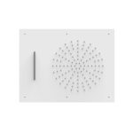 Kopfbrause Deckeneinbau TRES Dusche 50x65 weiss matt