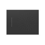 Kopfbrause Deckeneinbau TRES Dusche 50x65 Schwarz Matt