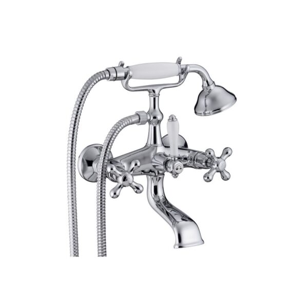 Mischer für Badewanne freistehend Treemme Romantica Badewannenarmatur Nostalgisch Retro