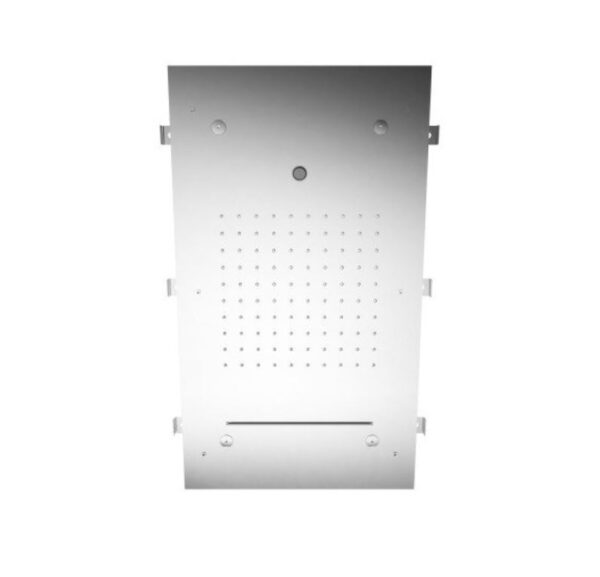 Wellness Kopfbrause Deckeneinbau 4 VerbraucherTreemme Inox SHOWERS 70x40 Regendusche Unterputz