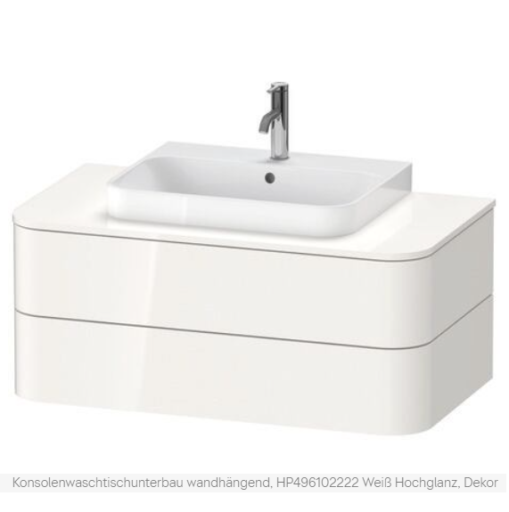 Badmöbel Unterbau Duravit Happy D.2 Plus 100×40.8×55