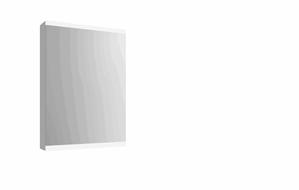 Spiegelschrank mit Beleuchtung LED Keller Metrum Band Rechts 50