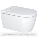 Dusch-WC Duravit Starck f Weiss