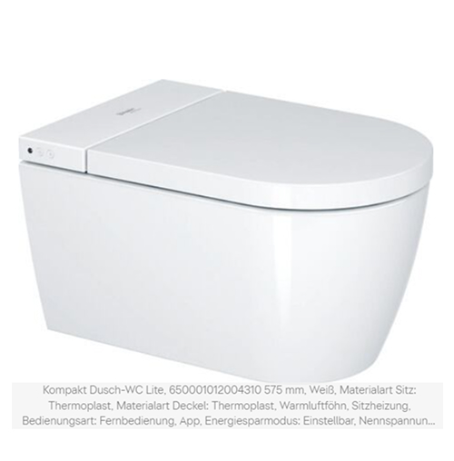 Dusch-WC Duravit Starck f