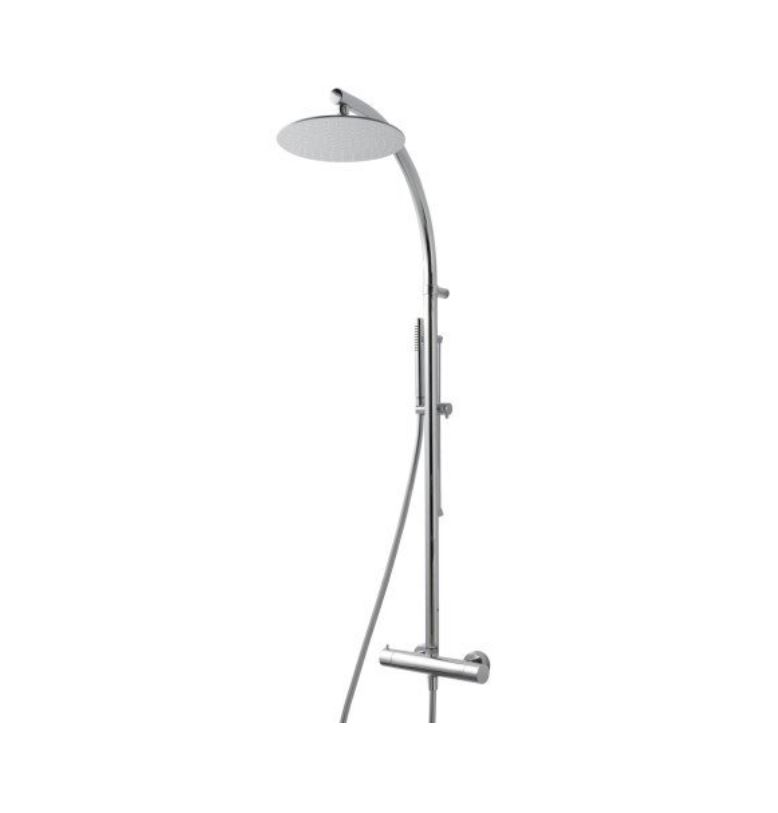 Duschsystem Chrom Treemme SHOWERS 25D