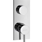 Mischer für Dusche 2 Weg Abdeckung UP Treemme SHOWERS Duscharmatur Unterputz