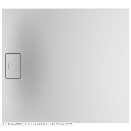 Duschwanne Duravit Stonetto 100×90