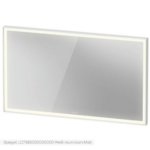 Leuchtspiegel LED Duravit L-Cube 120x70x6.7 weiss Aluminium matt