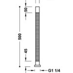 Siphon TRES Flexschlauch