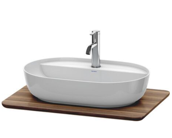 Massiv Holzplatte zu LUV Duravit LUV 68