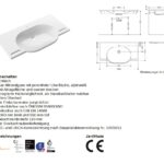 Barrierefrei HEWI Waschtisch Behindertengerecht100x55
