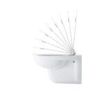 WC Deckel Duravit D-Code Absenkautomatik