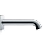 Auslauf Eckige Rosette Badewanne A= 20.5 cm
