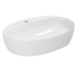 Aufsatzbecken Keramik Azzurra Elegance Circle 60x42