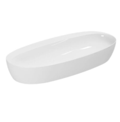 Aufsatzbecken Keramik Azzurra Elegance Circle 90x44