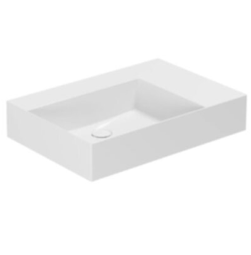 Waschtisch Elegance Squared B= 60 cm Ablage rechts