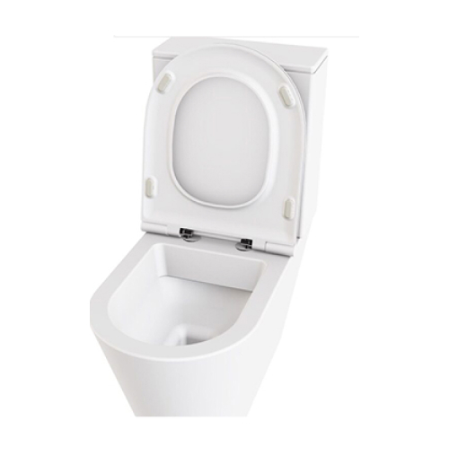 WC Stand wandbündig mit Aufsatzspülkasten Azzurra FORMA