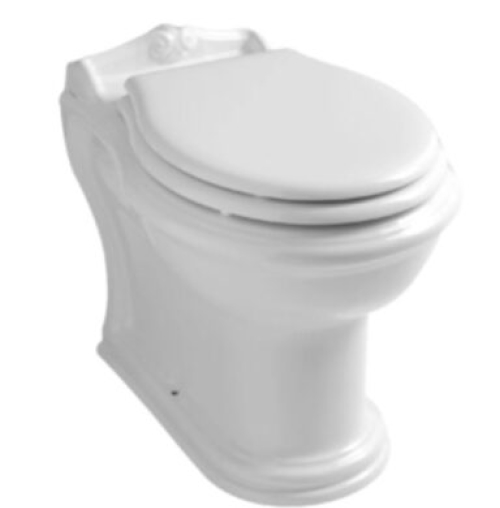 WC Stand Klassisch Azzurra JUBILAEUM Wandbündig