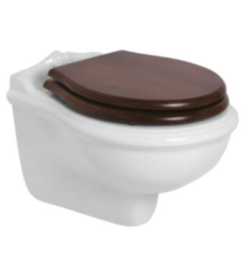 WC Wand Azzurra Klassisch JUBILAEUM verdeckte Befestigung