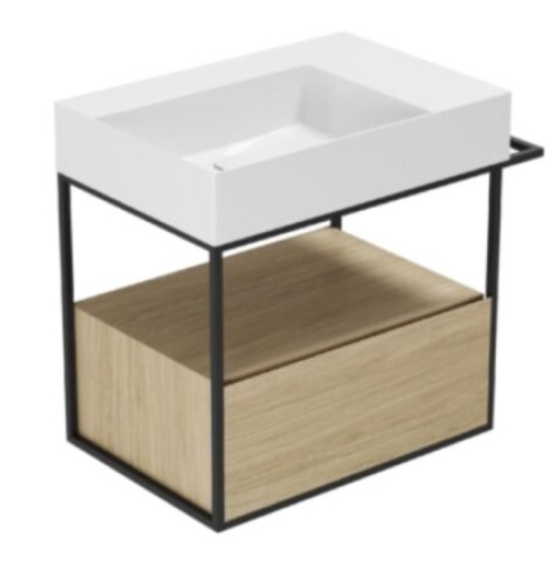 Bademöbel Azzurra Elegance Squared B= 73 cm