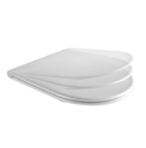 WC Deckel Azzurra NUVOLA weiss glanz Absenkautomatik